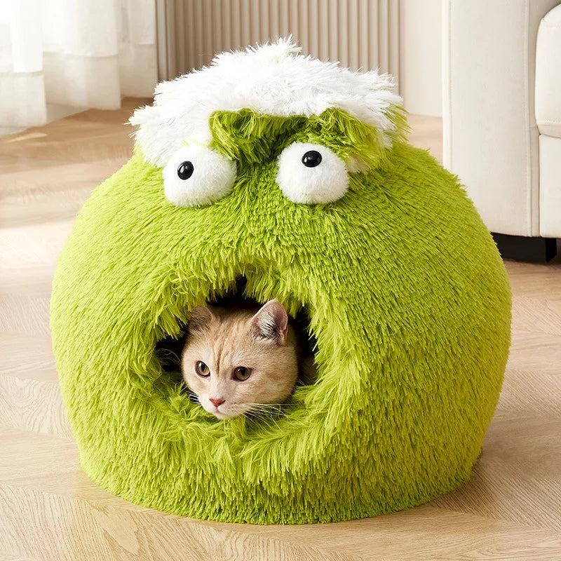Casita refugio Monstruito para gatos