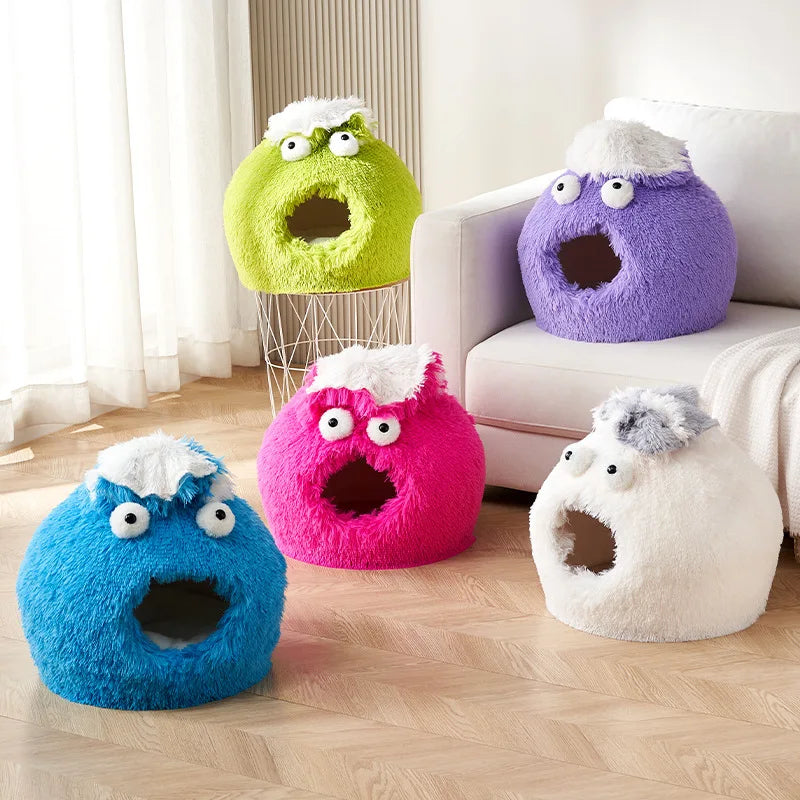 Casita refugio Monstruito para gatos