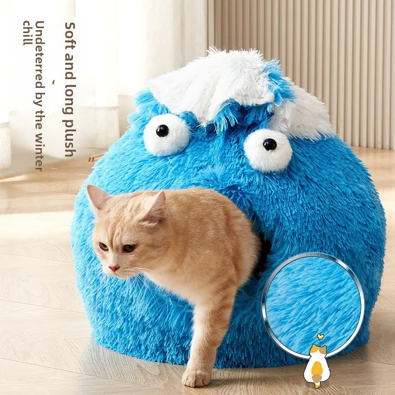 Casita refugio Monstruito para gatos
